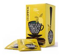 Clipper Org Lemon & Ginger Envelopes 25 Bag x 1