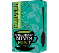Clipper Organic After Dinner Mint Fennel Infusion Tea Bags 20 Infusion Pe