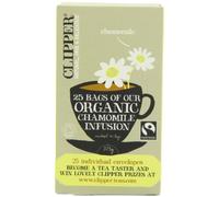 Clipper Organic Chamomile 25 Teabags (Pack of 6, Total 150 Teabags)