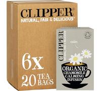 Clipper Organic Chamomile Herbal Infusions Tea 6 x 20 Teabags