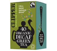 Clipper Organic Decaf Green Tea Bags, 40 Count