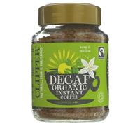 Clipper Organic Fairtrade Instant Freeze Dried Decaf Coffee - 100g