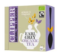 Clipper Organic Earl Grey Tea Bags | Box of 50 Envelop String & Tag Teabags | Organic | Eco-Conscious, Fair Trade Tea | Natural, Unbleached, Plant-Based, Compostable & Biodegradable Tea Bag