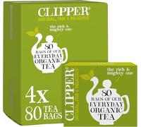 Clipper Organic Everyday Black Tea 4 x 80 Teabags