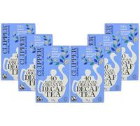 Clipper Organic Everyday Decaf Tea Bags 40 Individually Wrapped, Fairtrade, CO₂ Decaffeinated, Plastic-Free & Biodegradable, Non-GM, Premium Tea (Pack of 6) from SuperfoodUK