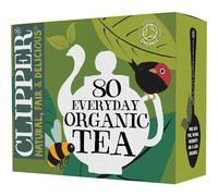 Clipper Organic Everyday Fairtrade Teabags | Black Tea Bags | Natural, Unbleached, Plant-Based Biodegradable & Sustainable Teabags | Eco Conscious,