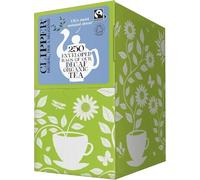 Clipper Organic Everyday Decaf Tea Bags | Natural, Unbleached, Plant-Based Biodegradable & Non GM Black Tea Bags | Eco Conscious & Fair Trade Tea | Individually Wrapped with String & Tag (250 Teabags)