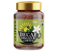 Clipper Organic Fairtrade Instant Freeze Dried Decaf Coffee - 100g