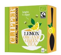 Clipper Organic Fairtrade Lemon Green Envelop String & Tag 1 x 250 Teabags