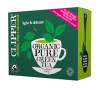 Clipper Organic Fairtrade Pure Green Tea - 80 Teabags