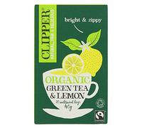 Clipper | Organic Green Tea with Lemon | 1 x 20 bags