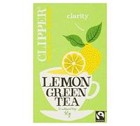 Clipper | Organic Green Tea with Lemon | 6 x 20 bags