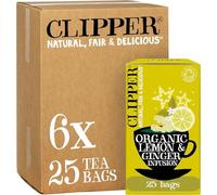 Clipper Organic Lemon & Ginger Infusions Tea 6 x 25 Teabags