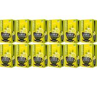 Clipper Organic Lemon & Ginger Tea Bags - 20 Tea Bags, Herbal Infusion with Lemongrass & Ginger, Caffeine Free, Plastic-Free Biodegradable Tea Bags, (Pack of 12) from SuperfoodUK