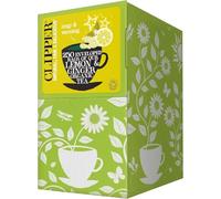Clipper Organic Lemon & Ginger Tea Bags | 250 Individually Wrapped Teabags | Bulk Buy, Home & Catering | Caffeine-Free Herbal Tea Bags | Eco-Conscious, Natural, Unbleached & Biodegradable
