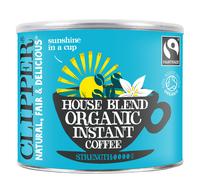 Clipper Organic Medium Roast Arabica Coffee | Instant Coffee | 500g Refill | Gourmet Coffee | Sustainable & Fairtrade Coffee by Clipper Teas |