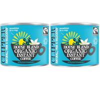 Clipper Organic Medium Roast Arabica Coffee, Instant Coffee, 500g Refill, Gourmet Coffee, Sustainable & Fairtrade by Clipper Teas, Ethically Sourced & Eco Conscious Blends (Pack of 2)
