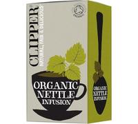 Clipper Organic Nettle Tea Bags, 120 Count (6x20) | Caffeine-Free Herbal Infusion for Digestion & Wellness | Unbleached & Biodegradable