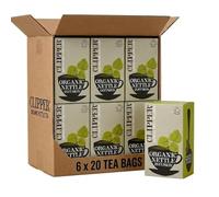 Clipper Organic Nettle Tea Bags, 120 Count (6x20) | Caffeine-Free Herbal Infusion for Digestion & Wellness | Unbleached & Biodegradable