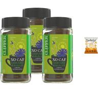 Clipper Organic NoCaf 100g | Caffeine-Free Coffee Alternative | Chicory, Barley & Fig | Smooth, Roasted Flavour | New Branding of Whole Earth Organic NoCaf | from SuperfoodUK (Pack of 3)