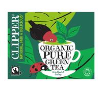 Clipper Organic Fairtrade Pure Green Tea - 80 Teabags