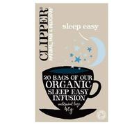 Clipper Organic Sleep Easy Infusion Tea bags 20 per pack (Case Of 4, Total 80 Teabags)