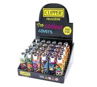 Clipper PVC Cover FF #2 Sleeve - Limited Gas Bong Lighter Pipes Disposable Pipe Metal Box (Hard Life)