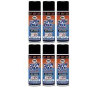 Clipper Spray Cool Care 5 IN ONE For Clipper Blades by NM Beauty (Cleaner/Disinfectant/Coolant/Lubricant/Anti-Dust) 500g (Pack of 6)