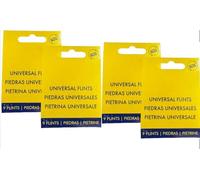 Clipper Universal Flints - Pack of 4, 9 Flints per Packet - Reliable Ignition for Lighters and More!