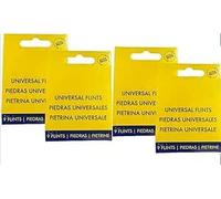 Clipper Universal Flints - Pack of 4, 9 Flints per Packet - Reliable Ignition for Lighters and More!