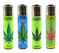 Clipper Zebra Leaf Lighter Bundle 4 Pack
