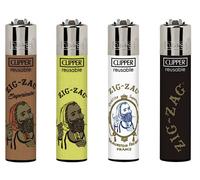 Clipper Zig Classic Lighter Bundle 4 Pack