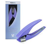CLIPPERPRO Omega Select Toenail Clipper - Toe Nail Clipper for Women, Men, and Seniors | Ergonomic, Easy to Grip Small Nail Clippers | Nail Cutters with Steel Blades and 180 Degree Swivel Head