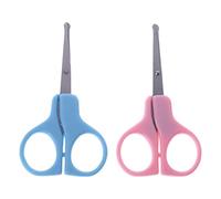 Clippers Baby Nails Cutter Grooming Nursing Care Newborn Kids Stainless Scissors Random Color Round Tip Manicure and Pedicure for Acrylics