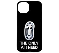 Clippy - The Only AI I Need Paper Clip Case for iPhone 15 Plus