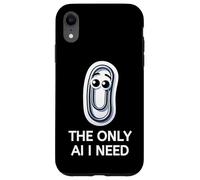 Clippy - The Only AI I Need Paper Clip Case for iPhone XR