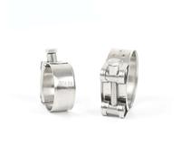 Clips Duct Clamps 304 Stainless Steel Adjustable Hose Clamp Set for Gas Water Fuel Hoses Multiple Sizes(214-226mm(1pcs))