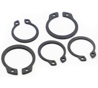 Clips External Retaining Rings,Snap M6-M50 C Type Circlip for Shaft Carbon Steel(M9 20pcs)