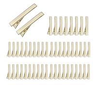 Clips for Hair Sectioning 50 Pieces Non-Slip No-Trace Metal Strong Hold