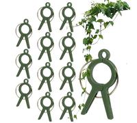 Clips For Supporting Plants,12 Pieces Fruit Support Items - Fixed Clips For Plant Vines | Gardeners Growers Cucumbers Grapes Pumpkins Seedlings Greenhouses Balconies Gardens Bl