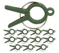 Clips For Tomatoes,12 Pieces Fruit Support Items - Tomato Support Rack Clips | For Gardener Vegetable Grower Rose Greenhouse Balcony Cucumber Grape Pumpkin Garden Seedlings