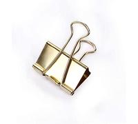 Clips， Paper Clamps Binder Hinge Clips Foldback Stationary Bulldog,Bull Large,Fixed Type,Metal Material(25mm*48pcs)