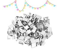 Clips para canalones - Clips para iluminación de canalones, colgadores de cuerdas para canalones | Colgadores de luz para canalones de fácil instalación, clips para colgar luces de cadena de jardín, c