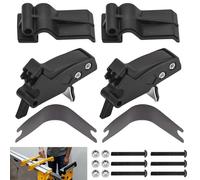 Clips with Miter Saw Mounting Brackets Compatible with Dewalt DW7231 DE7023 DE7033 DE7025 DWX723 DWX724 DWX725 DWX725B Mounting Bracket Hardware Kit