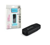 CLiPtec® BMR222 USB Bluetooth Music Audio Stereo Receiver for Car AUX IN Home Speaker headphone - Black
