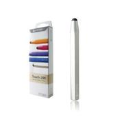 CLiPtec® Ztoss Aluminium Pro Touch-200 Stylus Smart Pen - Silver - Compatible with/for iPhone 3G, 3GS, 4, 4S iPad 1,2 & 3, Nokia, Samsung, HTC, Google, Blackberry, LG, Sony Ericsson Smartphones