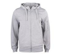 Clique Basic Active Full Zip Hoodie Grey S