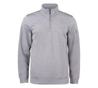 Clique Basic Active Half Zip Sweater Grey Xxxl