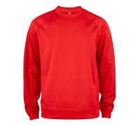 Clique Basic Active Roundneck Sweater Red 2Xlarge