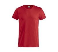 Clique Basic Crewneck T-Shirt Red L